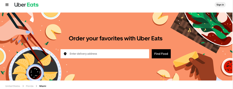 Партнерская программа Uber Eats